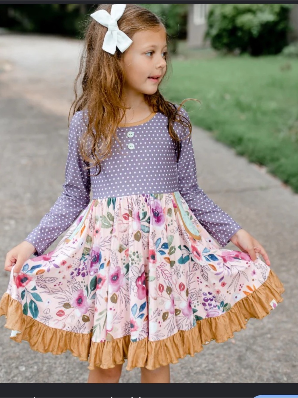 Cheeky plum elara knit ruffle dress in blackberry jam 3t